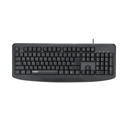 Bàn phím Rapoo NK2500 Black (Full Size 104 phím, USB)