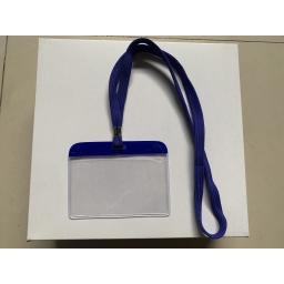 Bộ bảng tên dây đeo nhựa ngang 7x10 cm