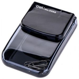 Hộp đựng ghim kẹp nam châm Deli 0988