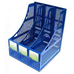 Kệ hồ sơ xéo nhựa 3 ngăn