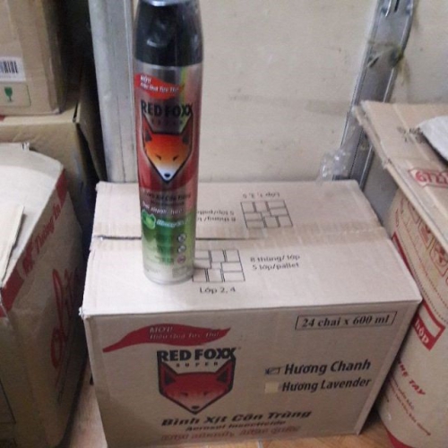 Red Foxx Power Xịt Côn Trùng Hương Chanh