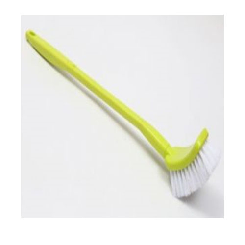 Cọ cong xù (cọ toilet cong vuông cán dài)