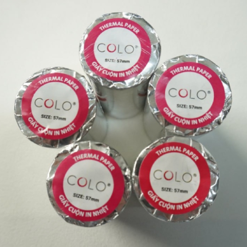 Giấy in nhiệt CoLo K57x30mm