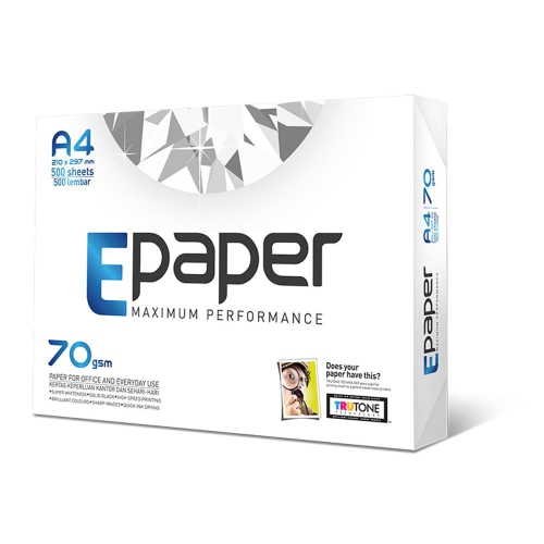 Giấy In Epaper A4 Định Lượng 70gsm