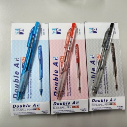 Hộp 12 Bút Bi Double A BLISS BALL PEN DBP-707-BB11