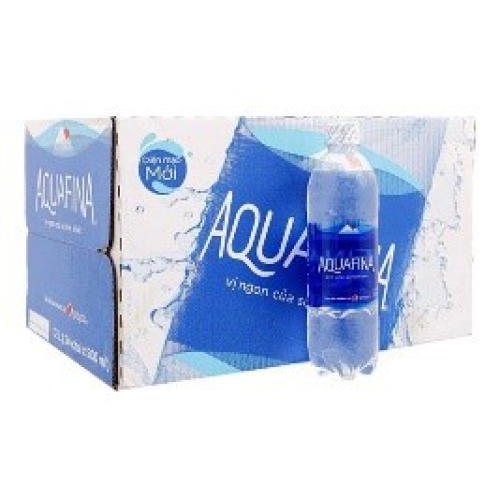 Nước suối Aquafina 350ml – 500ml (24 chai/thùng)