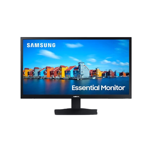 Màn hình máy tính SAMSUNG S33A Series 24-Inch FHD 1080p, HDMI, VA Panel, Eye Saver Mode, Chế độ trò chơi (LS24A338NHNXZA), Màu đen